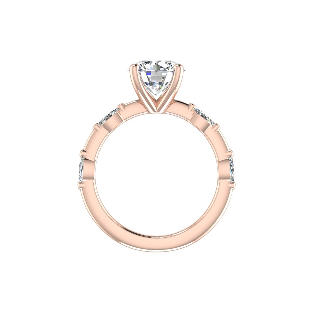 Navy Engagement ring